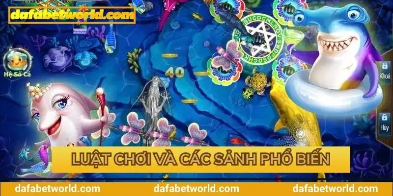 Luật chơi và các sảnh chơi săn cá Thần Rồng