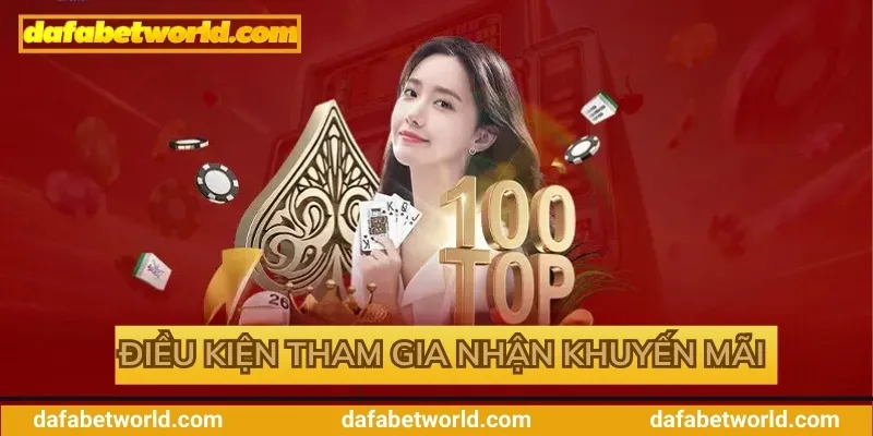 Điều kiện tham gia nhận khuyến mãi 